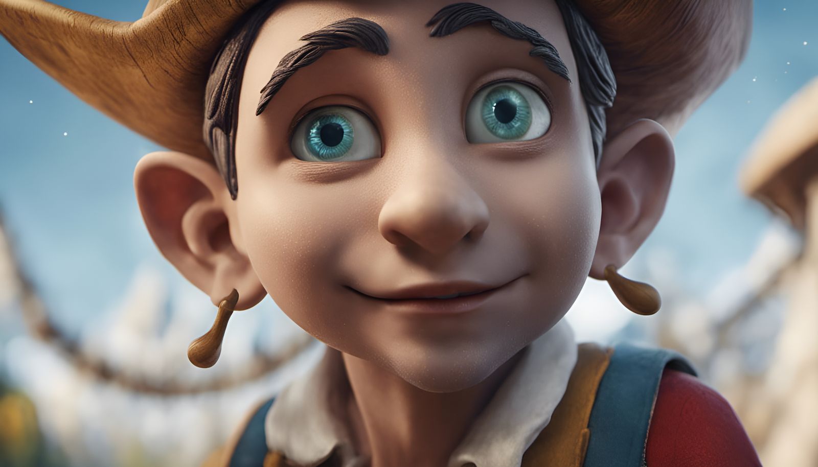 Pinocchio gets his wish