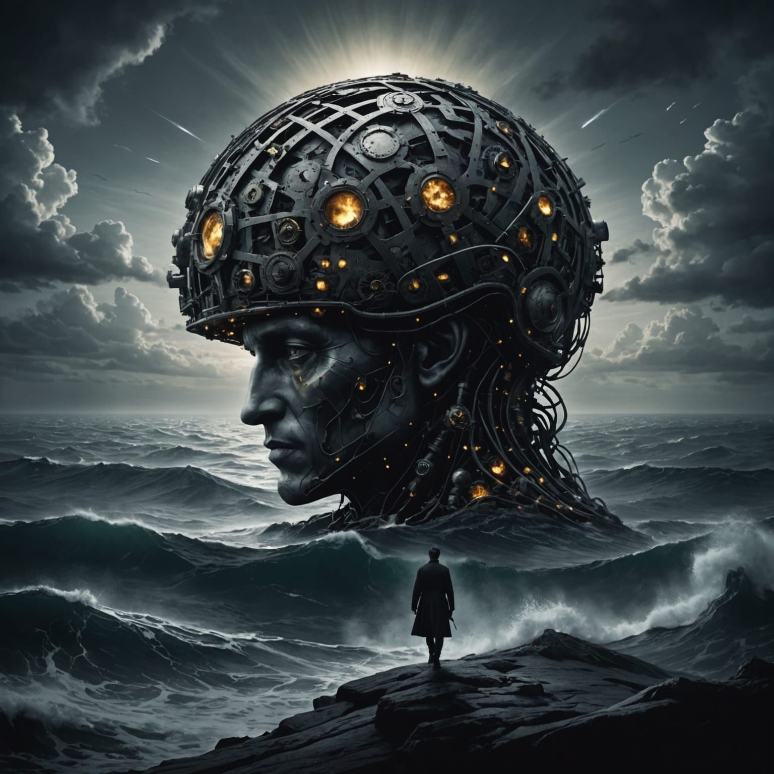 The Human Mind in the Face of Cosmic Infinity