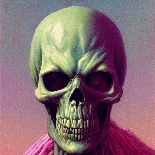 Skeletor in Dark Fantasy Style