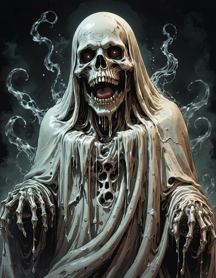 Slurpy Ghost: A Cursed Kiss