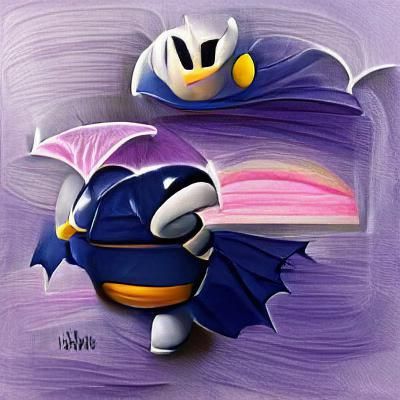 Meta Knight Digital Rendering