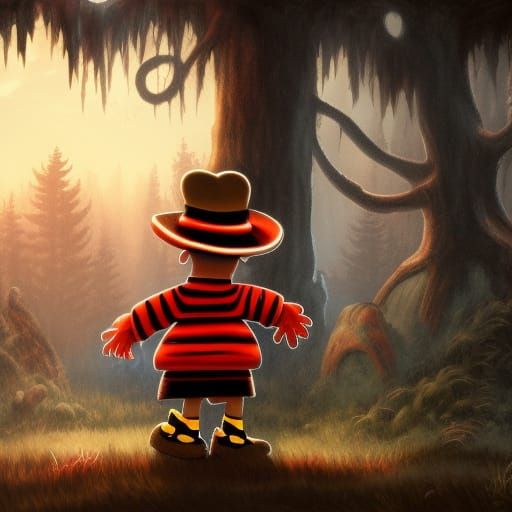 Charlie Brown is Freddy Krueger