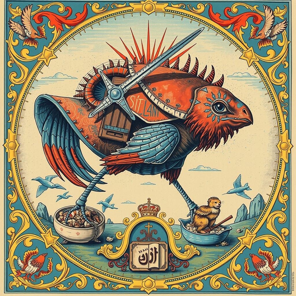 Enigmatic Illustrations Inspired by Seraphinianus