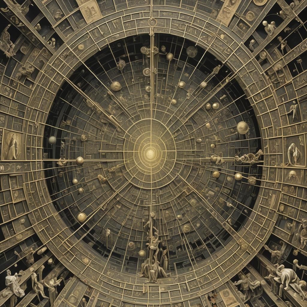 Cybernetic Angels Falling in a Non-Euclidean Kabbalah