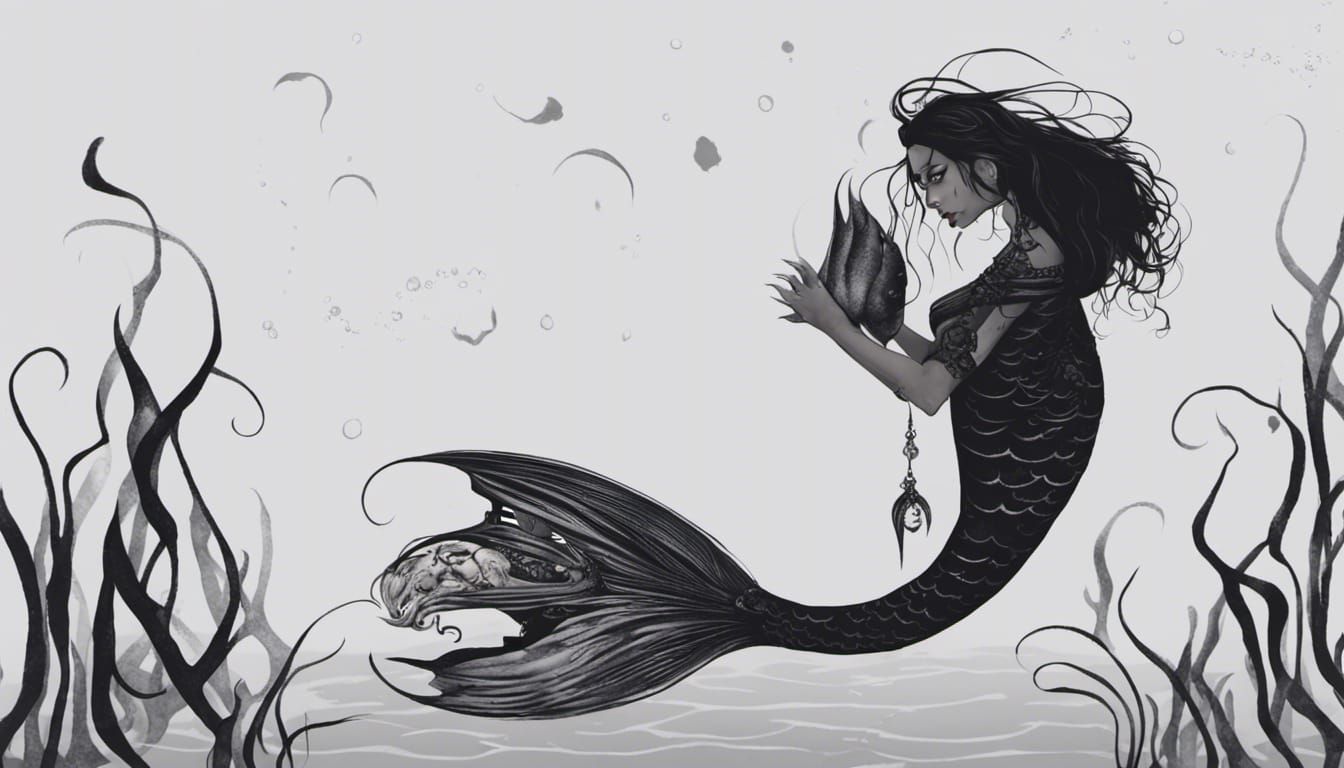 Goth mermaid