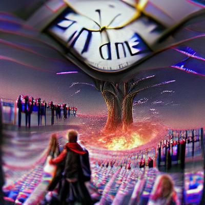 Apocalyptic End of Time AI Art