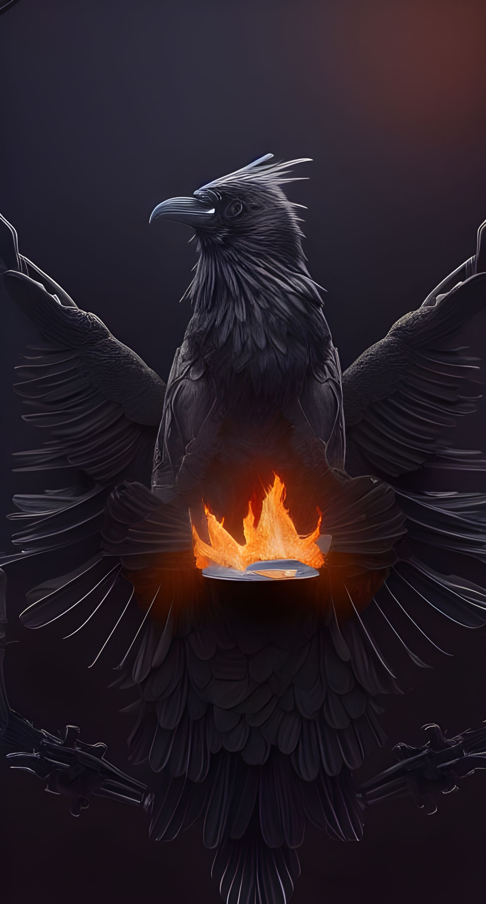 Raven Stealing Fire of Immortal Wisdom