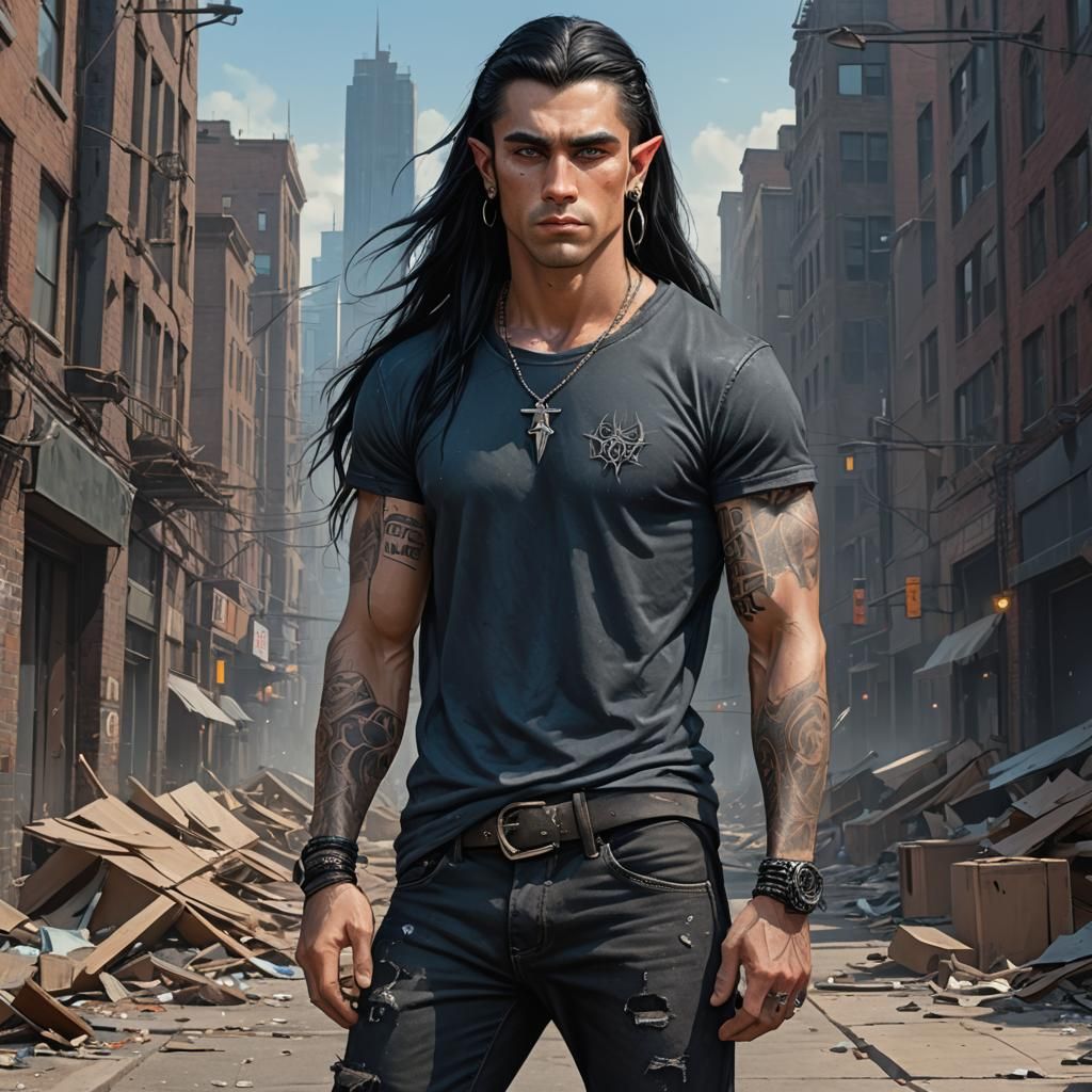 Portrait of Ruhn Danaan, Crescent City