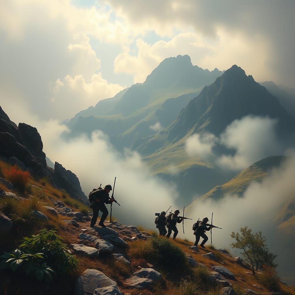 Brazilian Infantry in WWII Italian Campaign