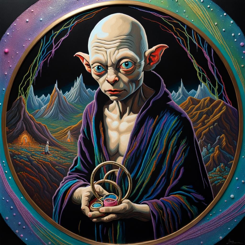 The Precious Journey: Smeagol's Descent into Darkness as Gollum Emerges