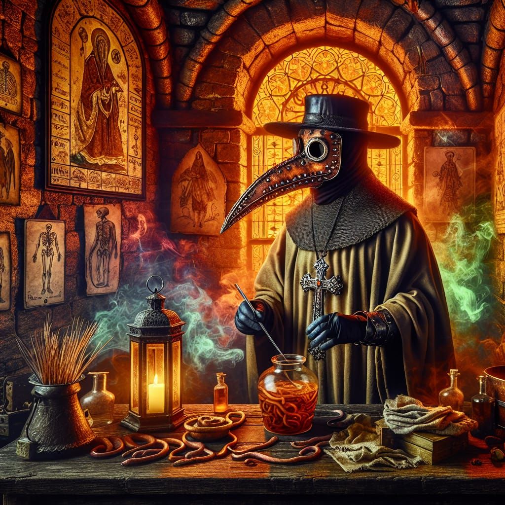 The Medieval Plague Doctor