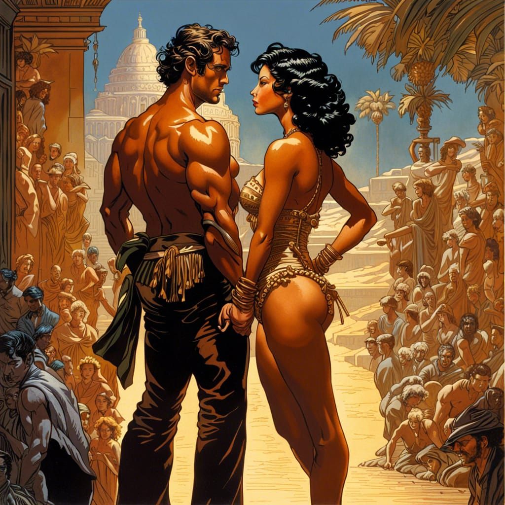 John Carter and Dejah Thoris