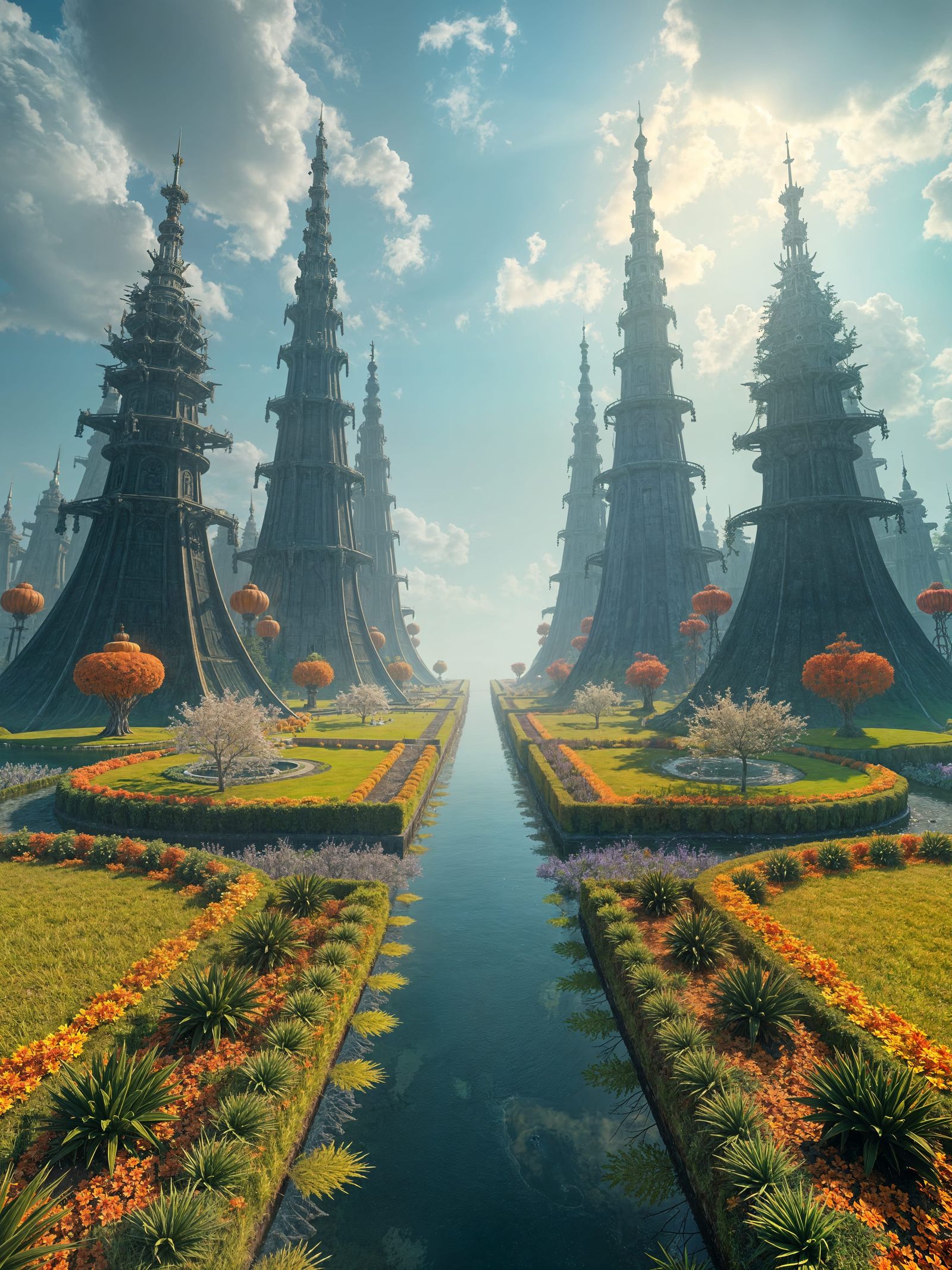 Psychedelic Wonderland in High Resolution