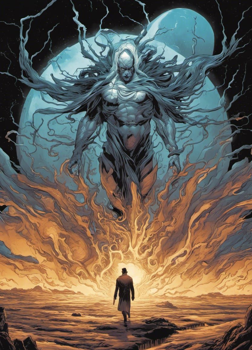 Ethereal Spirit in Modern Comic Book Art