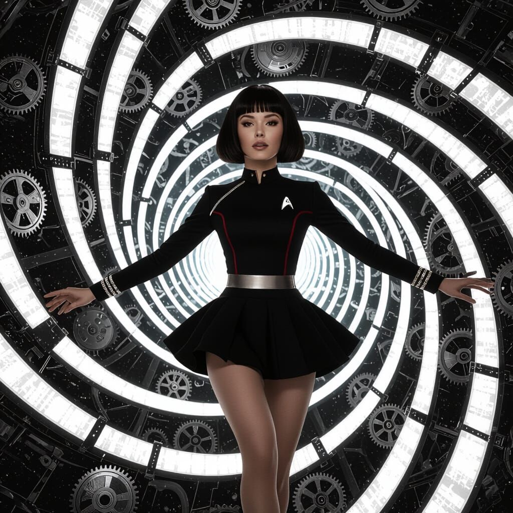 Star Trek Uniform Time Tunnel Adventure