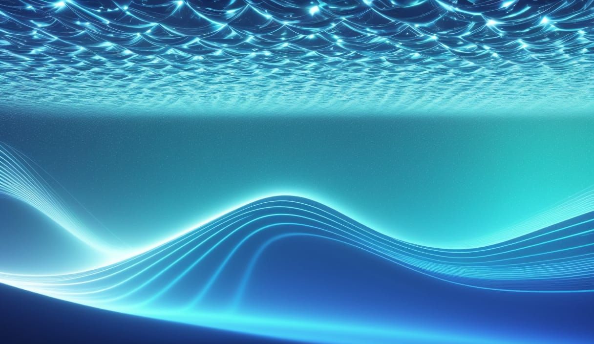 AI Music Artist in Ethereal Abstract Scene