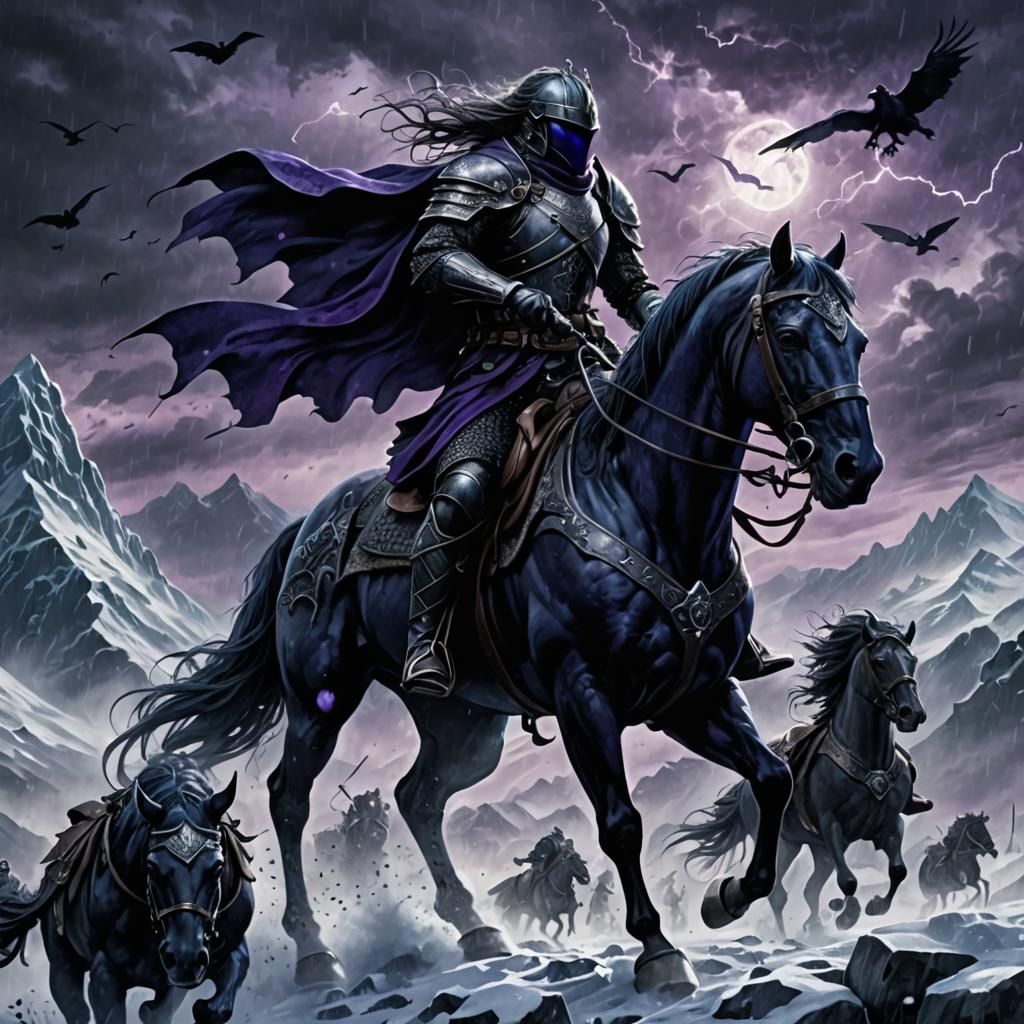 Hairbrush Hero Battles Frog Soldiers in Gothic Icy Realm