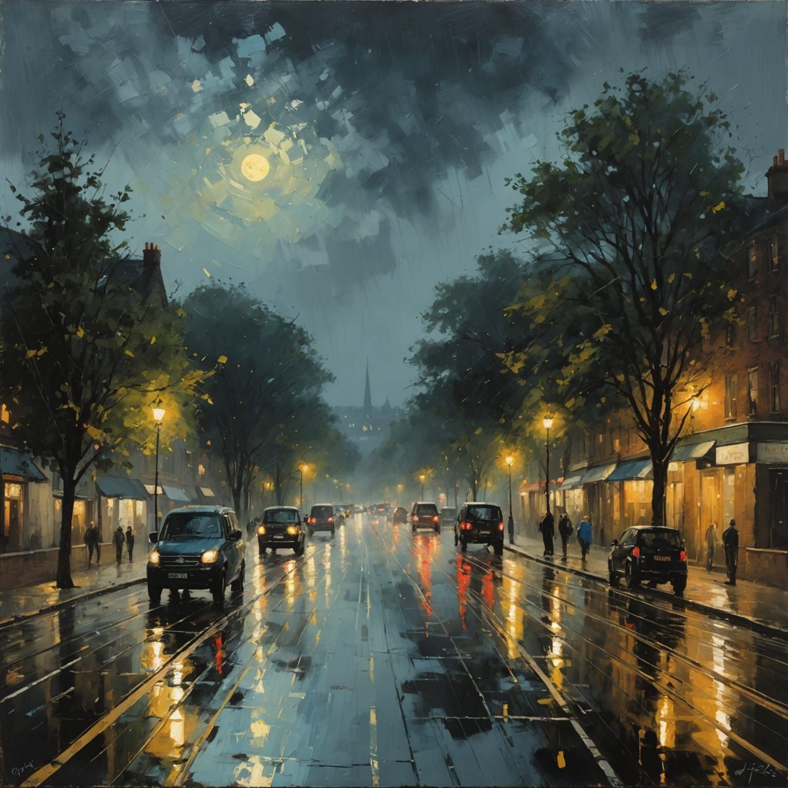 Melancholy Rainy Day