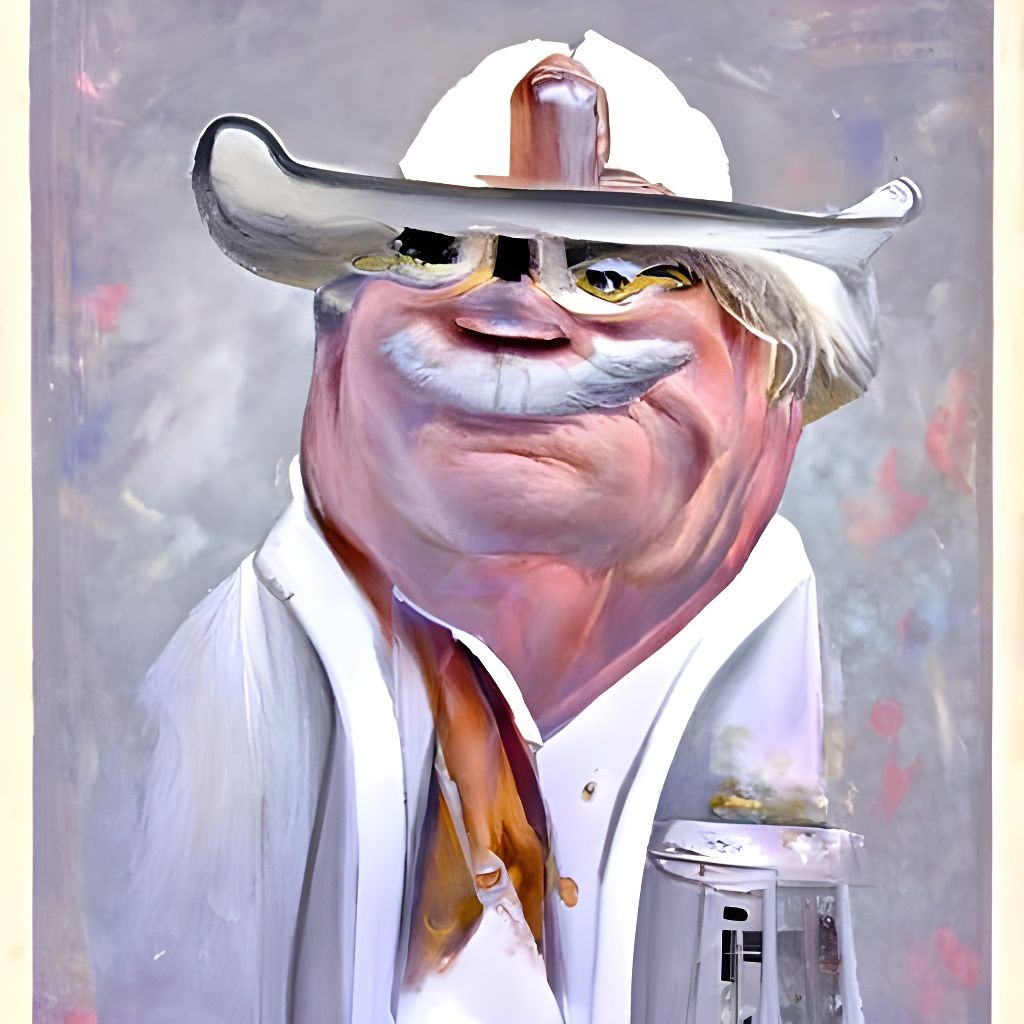 Doug Dimmadome as Oil Painting Portrait