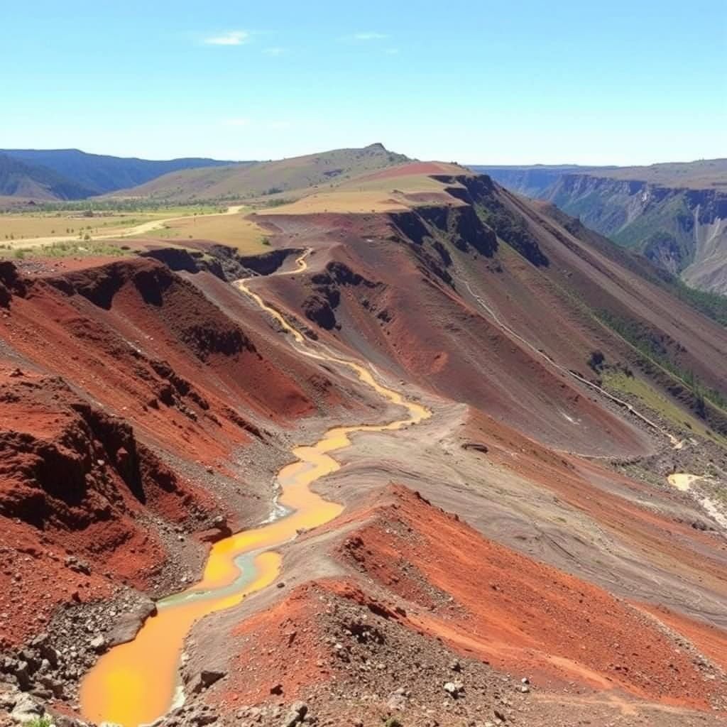 Toxic Landscape in a Post-Industrial Setting