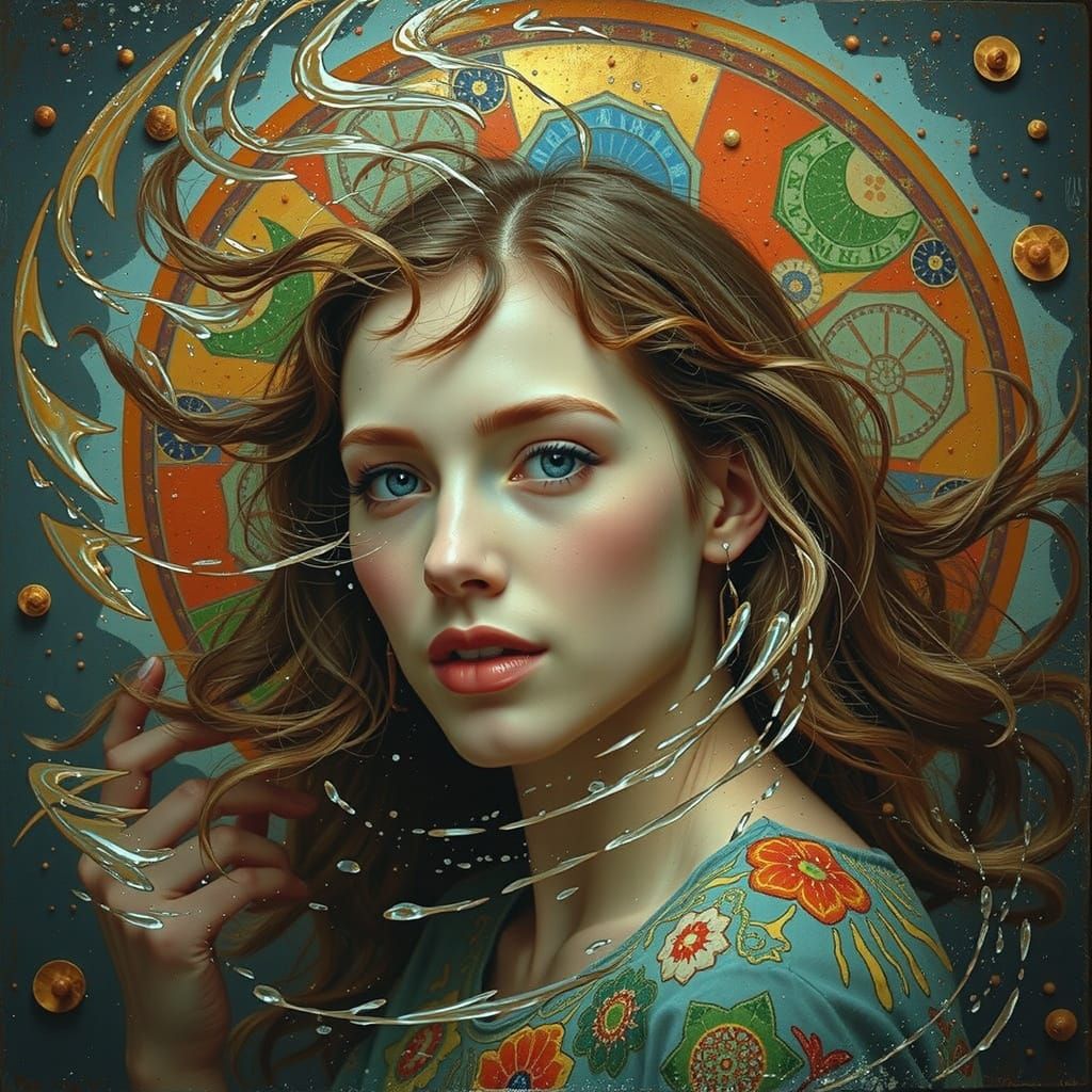 Dynamic Swirling Vortex Motion