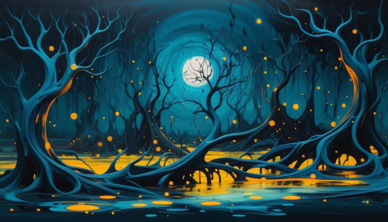 Abstract Expressionism: Harmony in Chaotic Impasto