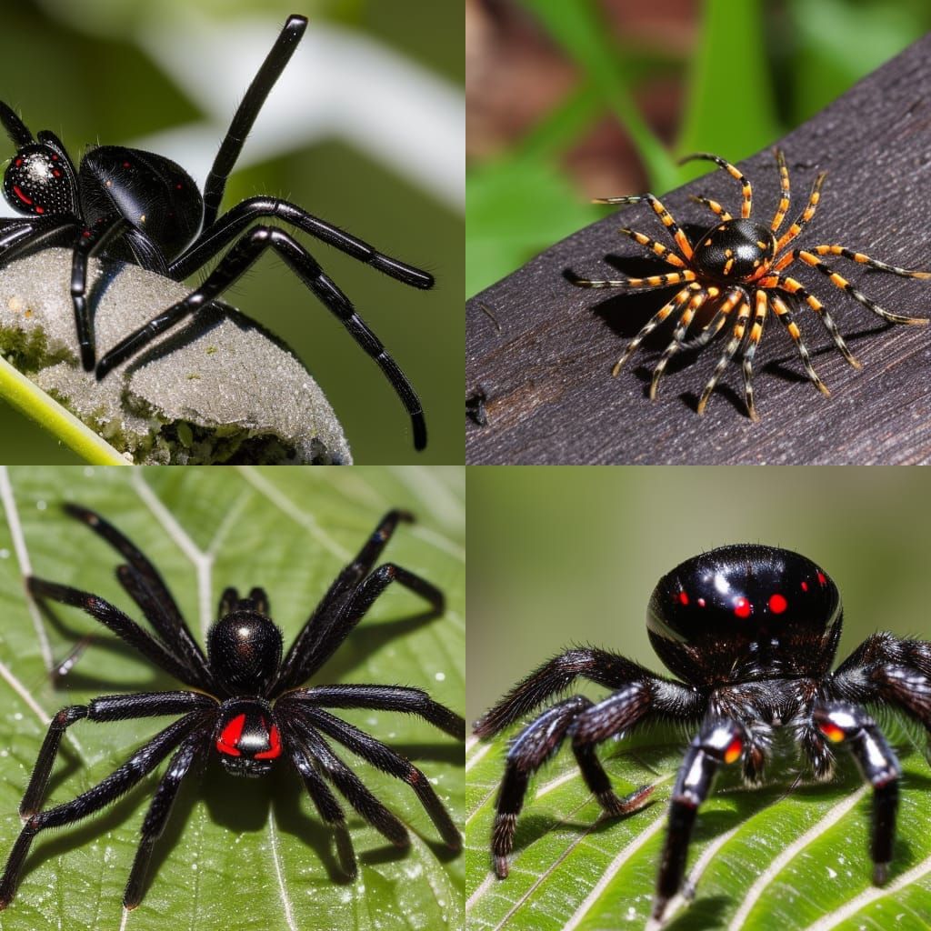 Giant Black Widow Spider