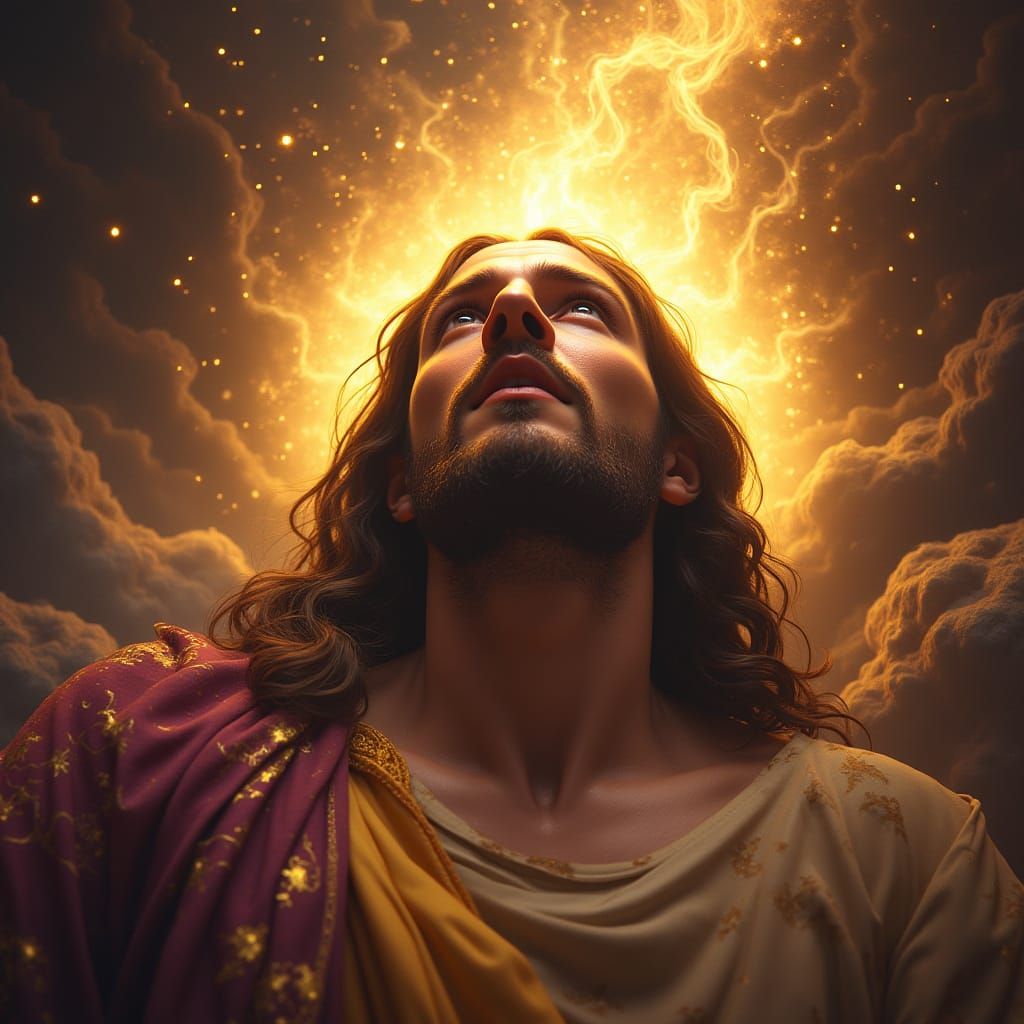 Jesus Christ's Resurrection in Baroque Style