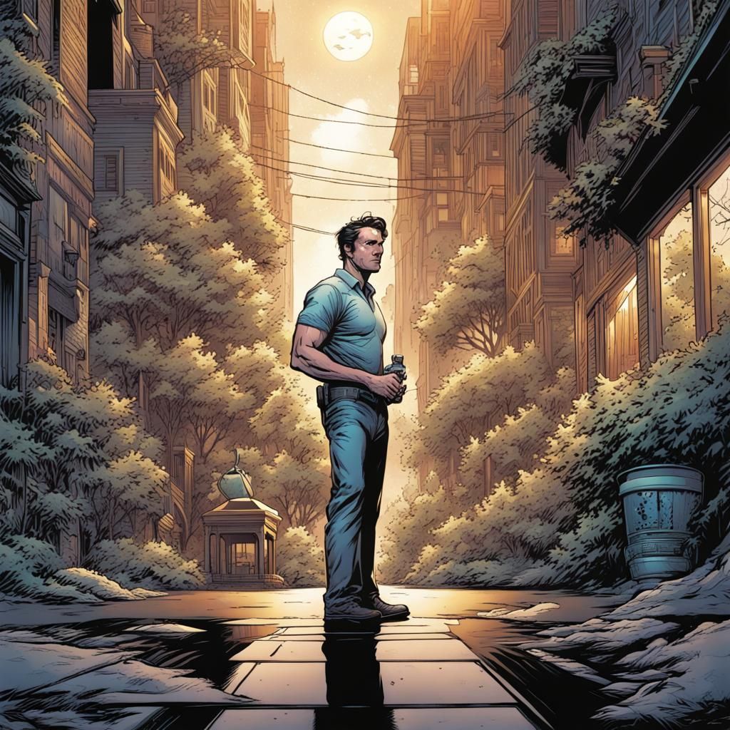 Dynamic Comic Art Evokes Appreciation