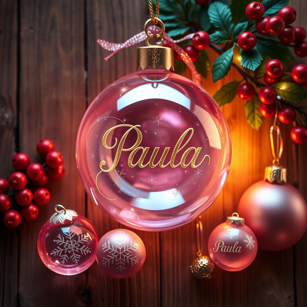 Enchanting Crystal Christmas Ornaments in Detailed Matte Sty...