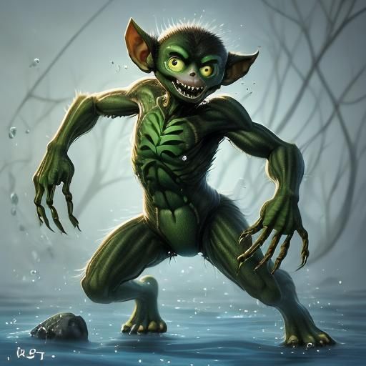 freaky spider monkey