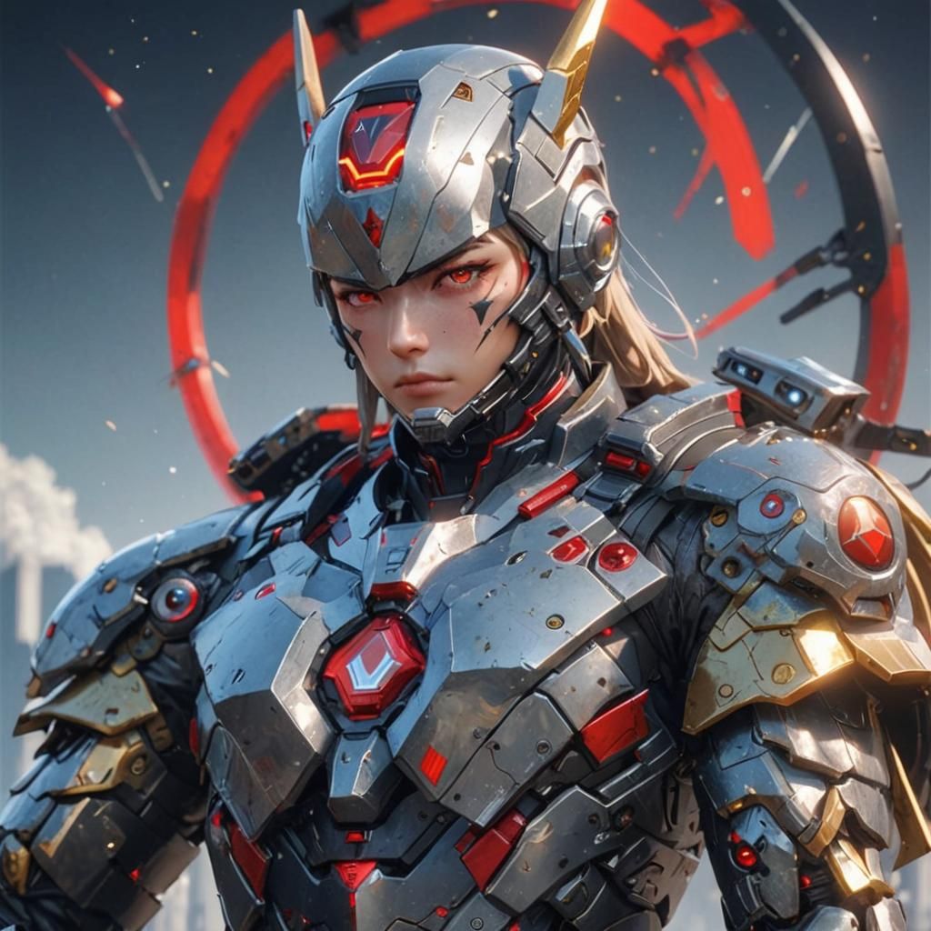 Detailed 3D Anime Art Inspired by WLOP