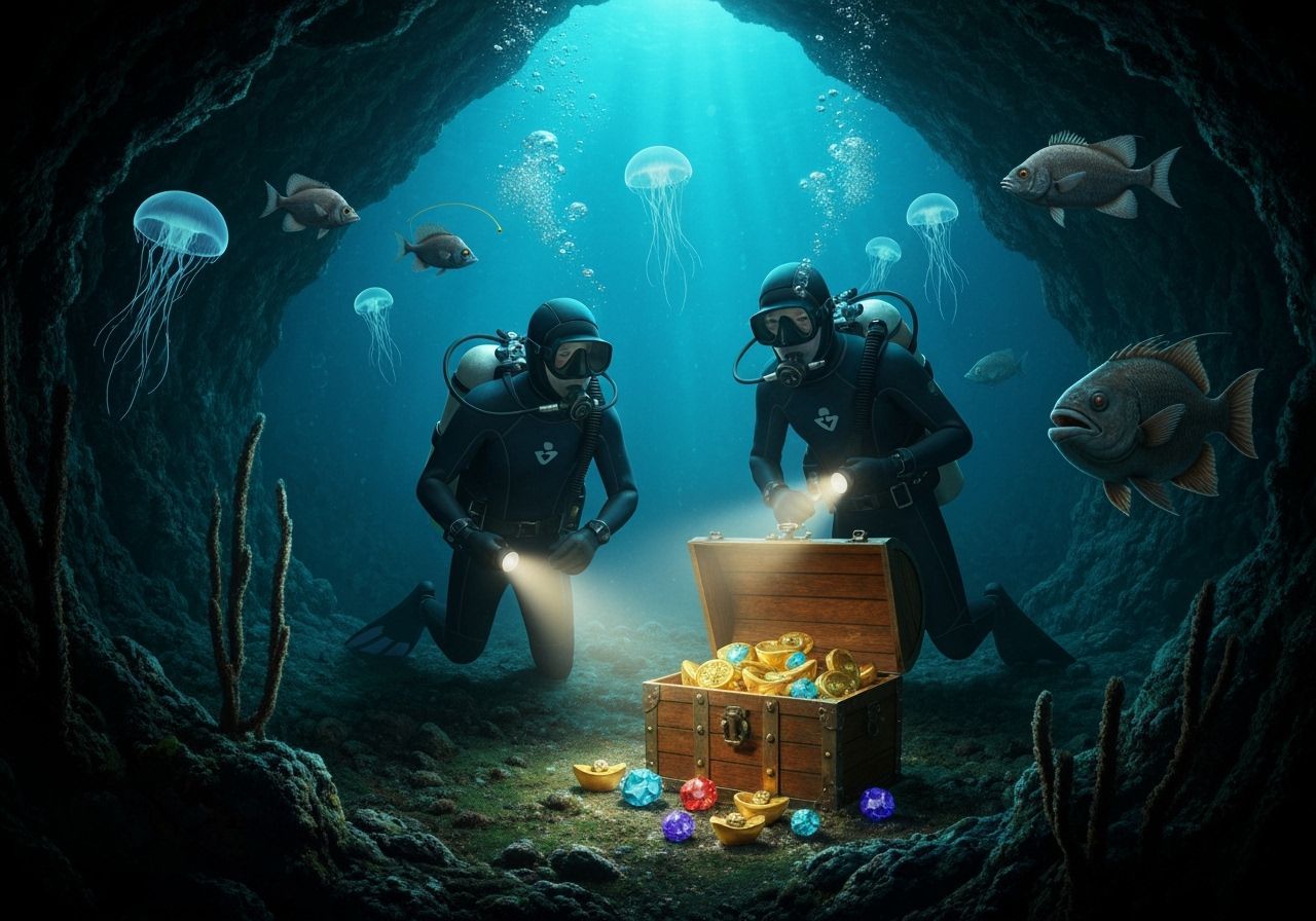 Deepsea Divers Discover Sunken Treasure Trove