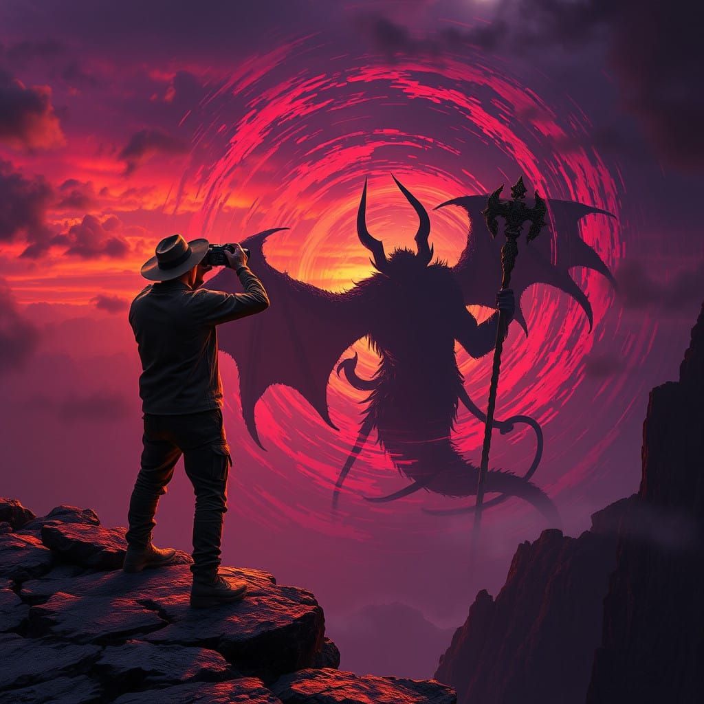 Sunset Slayer: A Photographer's Fateful Encounter