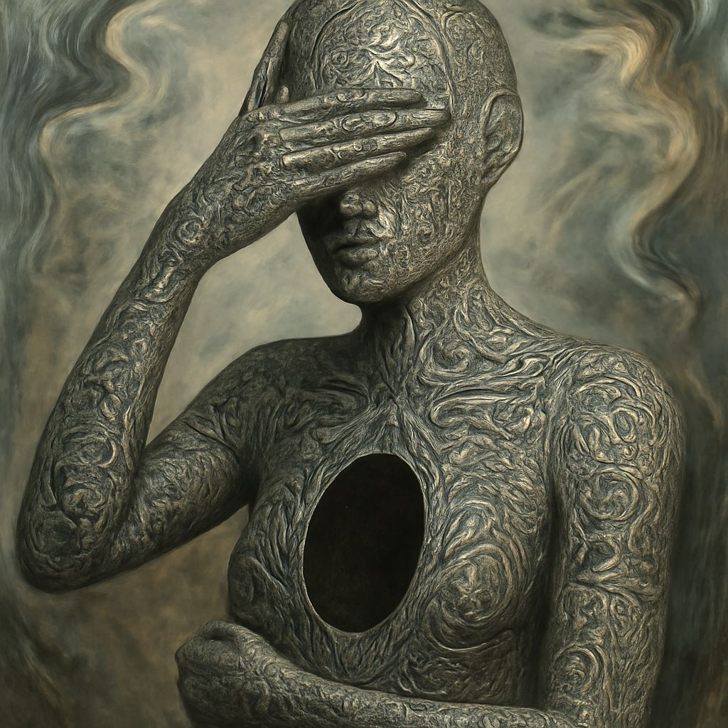 Cover My Eyes Hollow Body Paint Tin