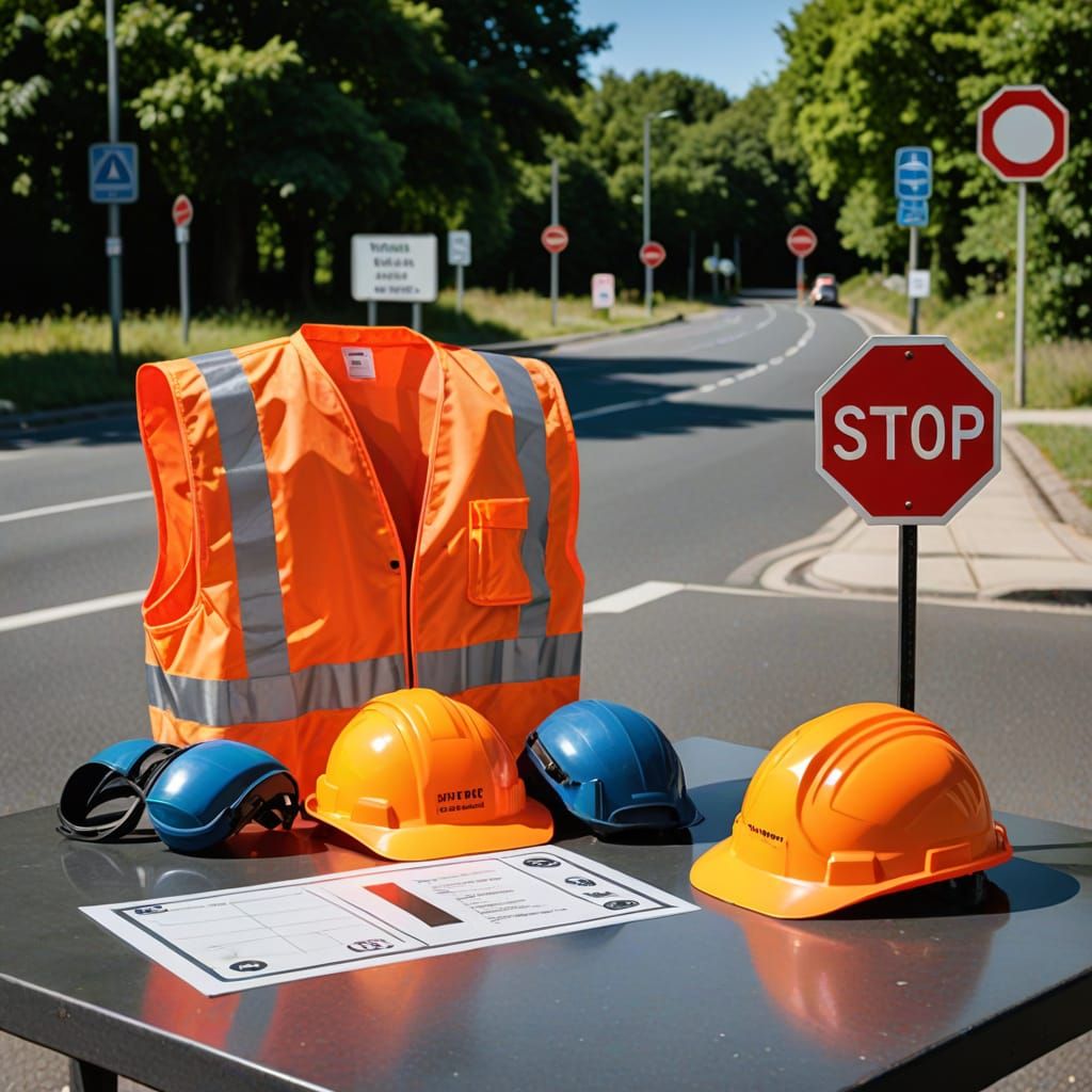 With the right outfit you could stop traffic!