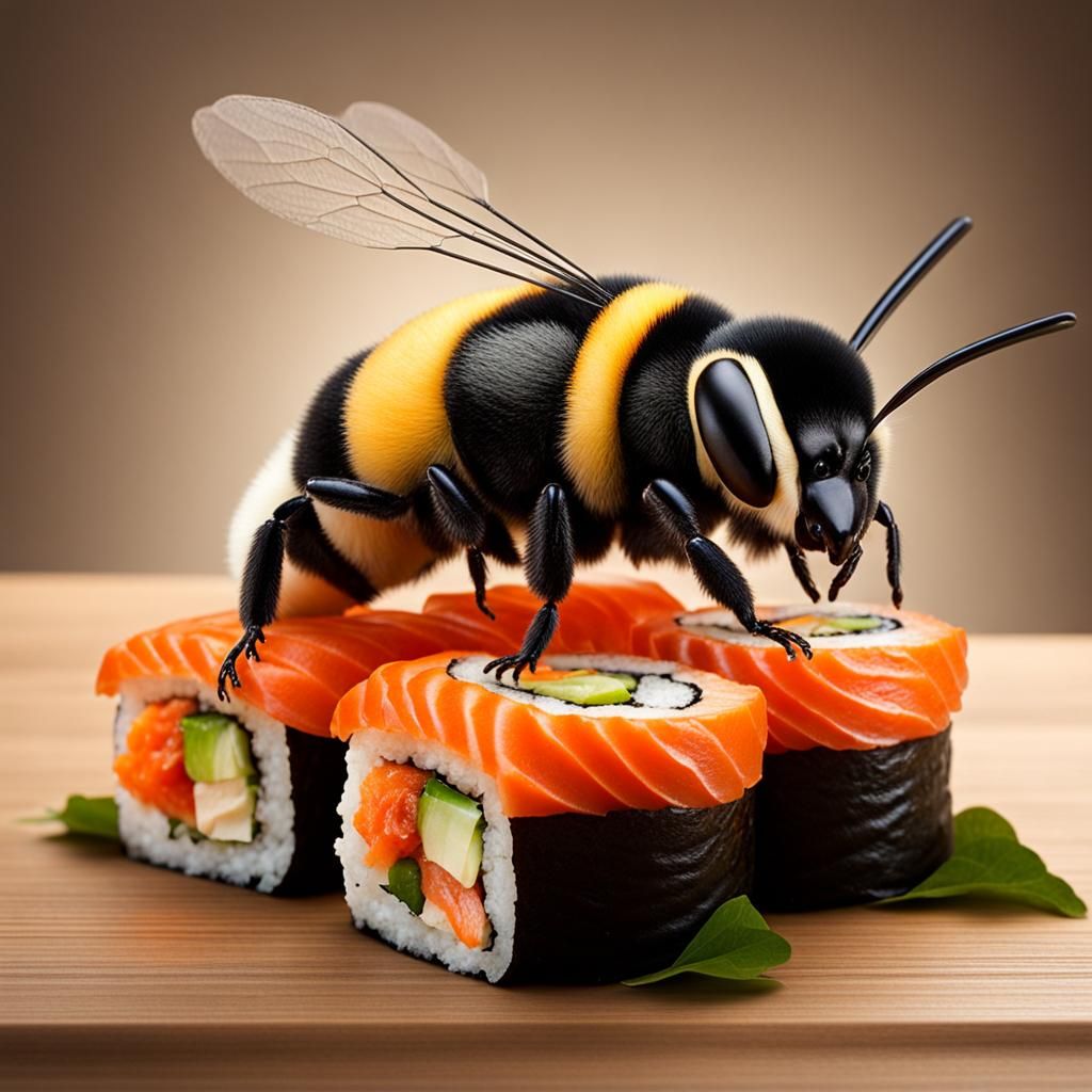 Sushi Plate with Fresh Wasabi Side