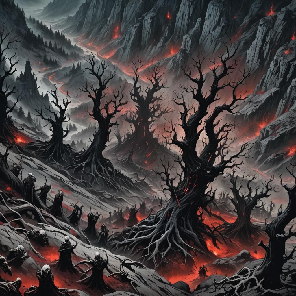 Dark Fantasy Army Invades Mount Du bois