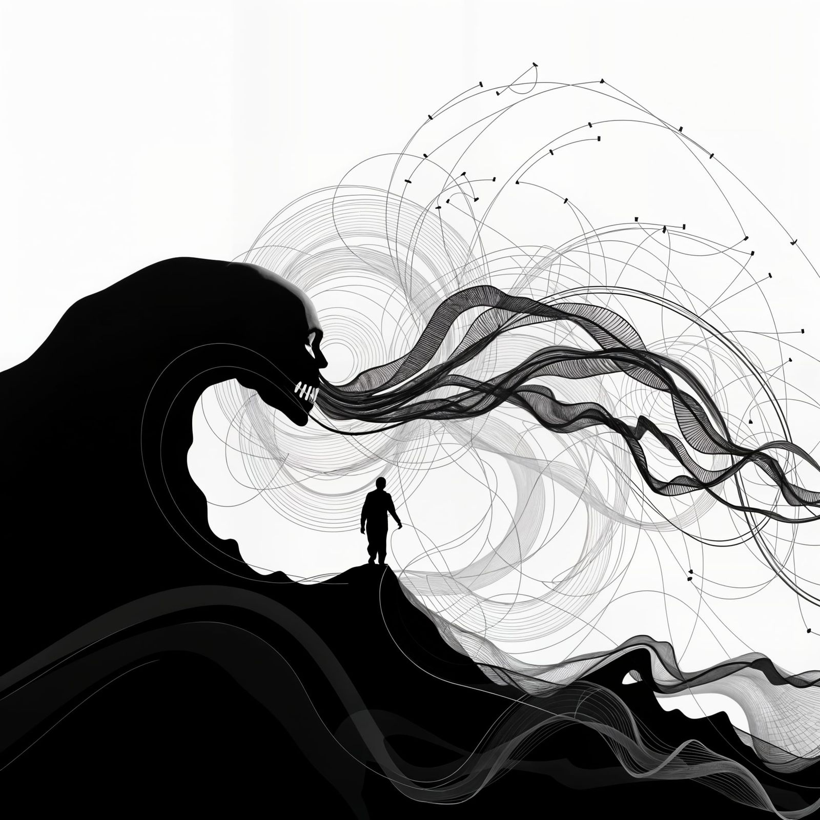 Death and Shades of Divergent Waves Poster