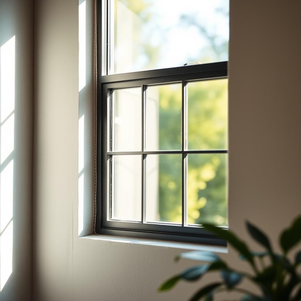 Glass Window in Wall: Professional Photography