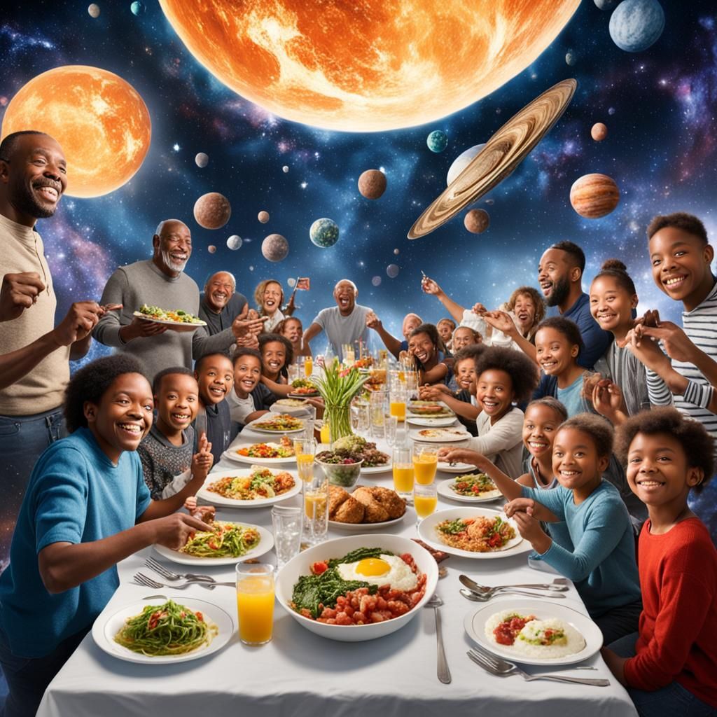 Ethereal Space Family Sunday Dinner