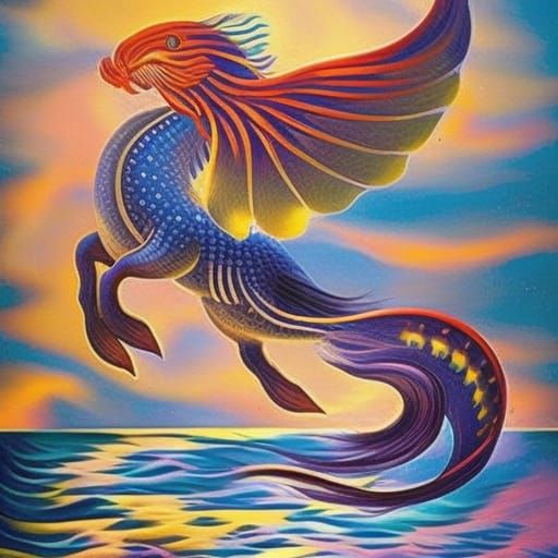 Spectacular Hippocampus with Holographic Scales in 3D