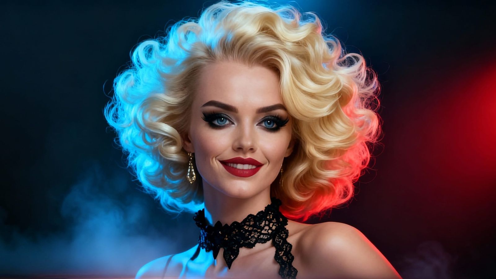 Marilyn Monroe Gothic Glamour Portrait