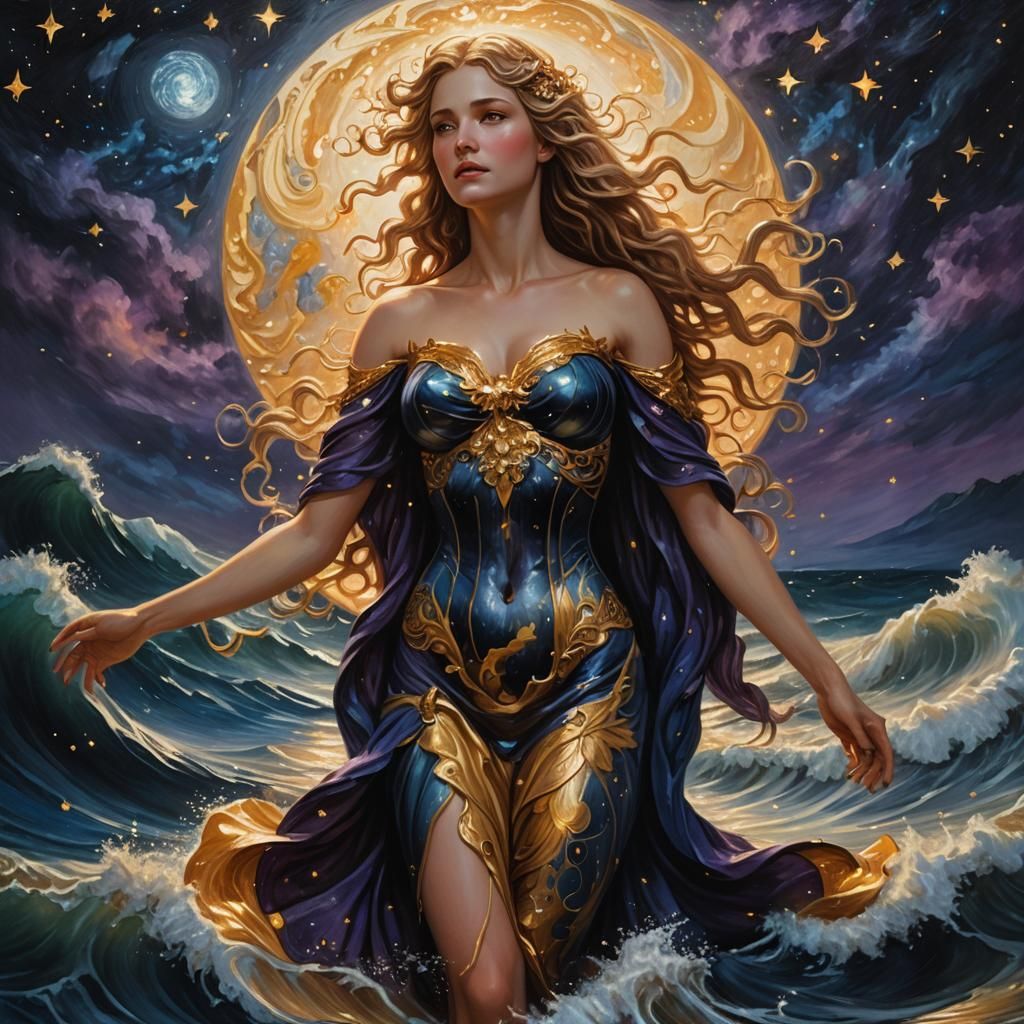 Aphrodite Rising: Fantasy Concept Art
