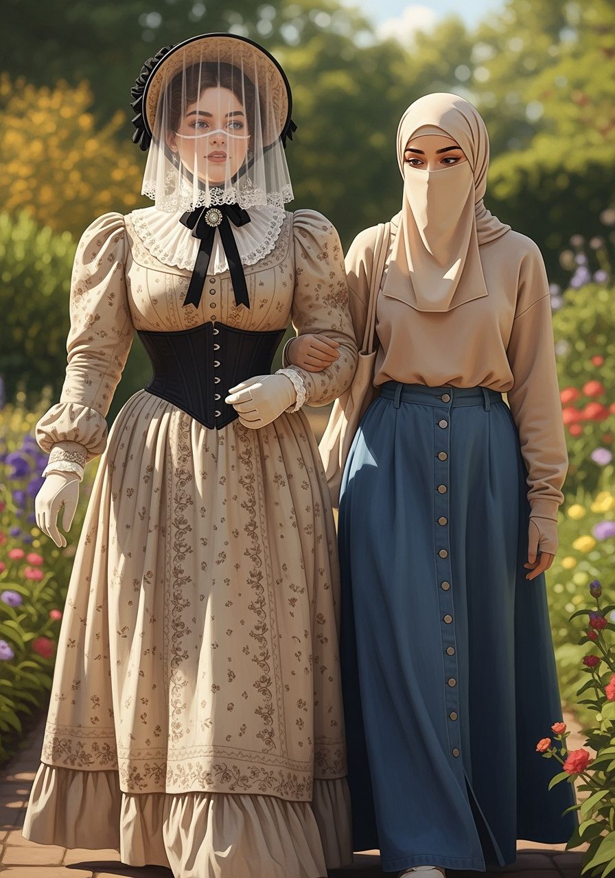 Victorian Modesty Meets Modern Style in Botanic Garden