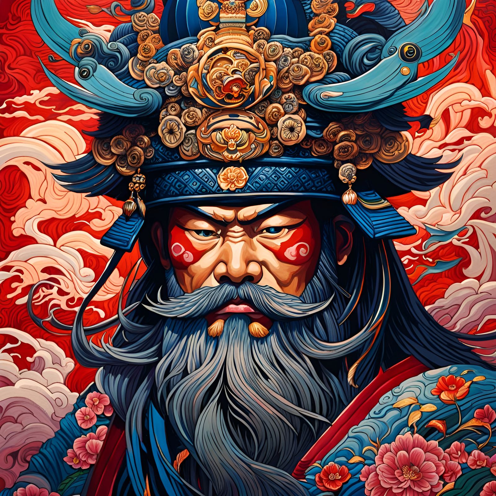 Japanese Warlord Art