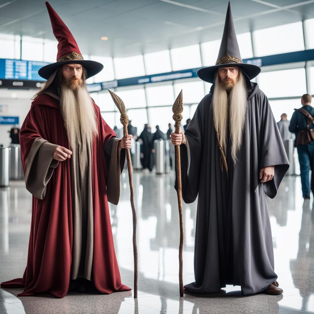 Wizards Reluctant to Check Wands at Airport