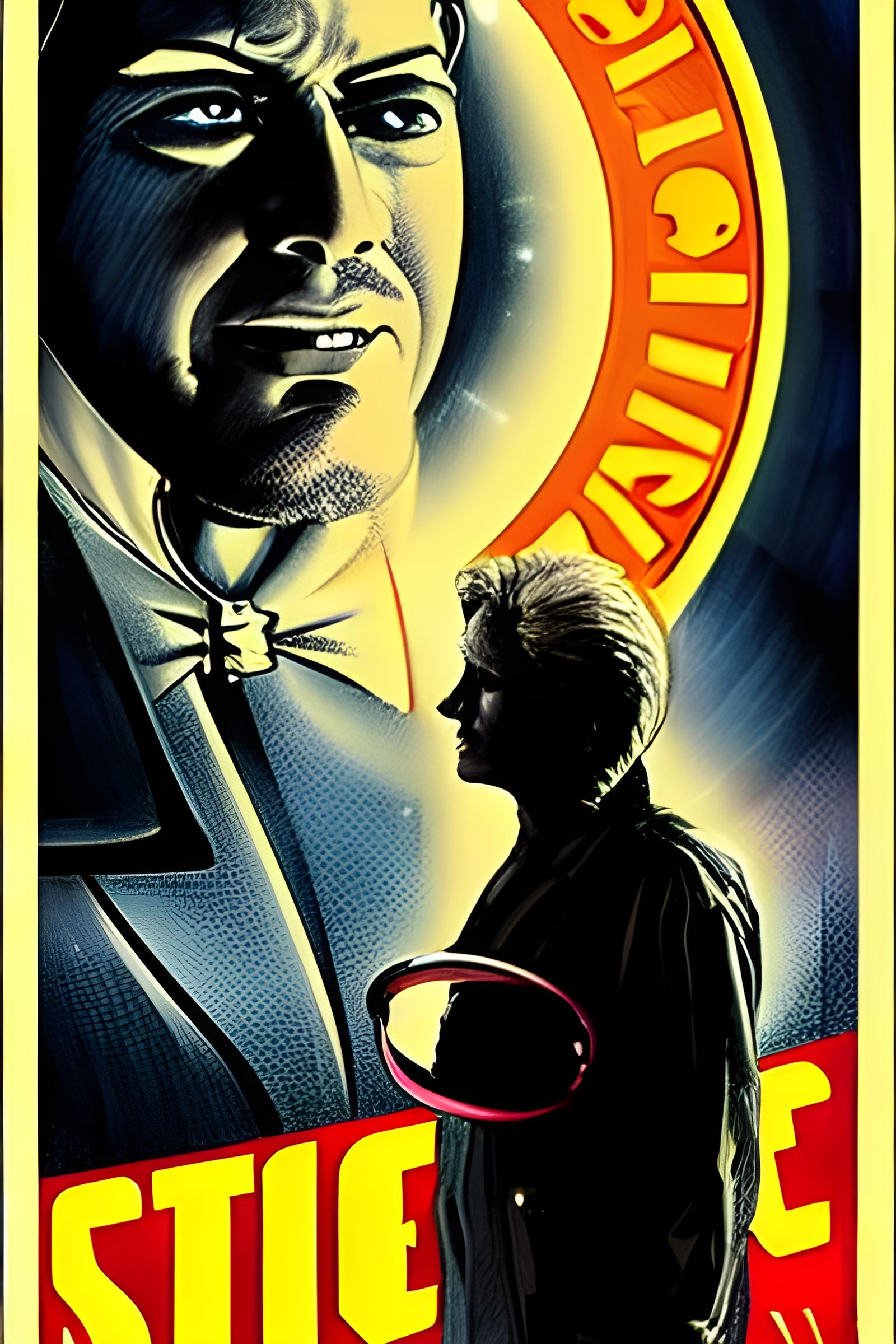 Sci-Fi Movie Poster: Futuristic Adventure