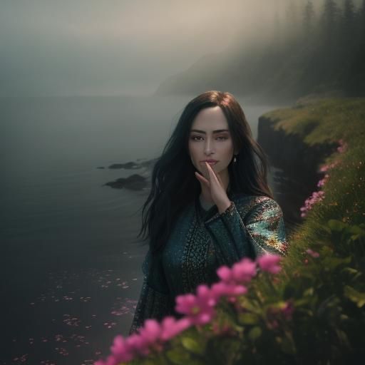 Hyperrealistic Portrait of a Woman in Digital Art