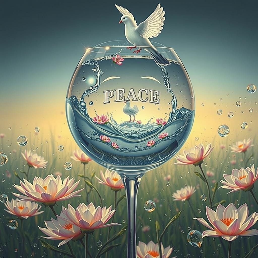 Would you like a drop of Peace?